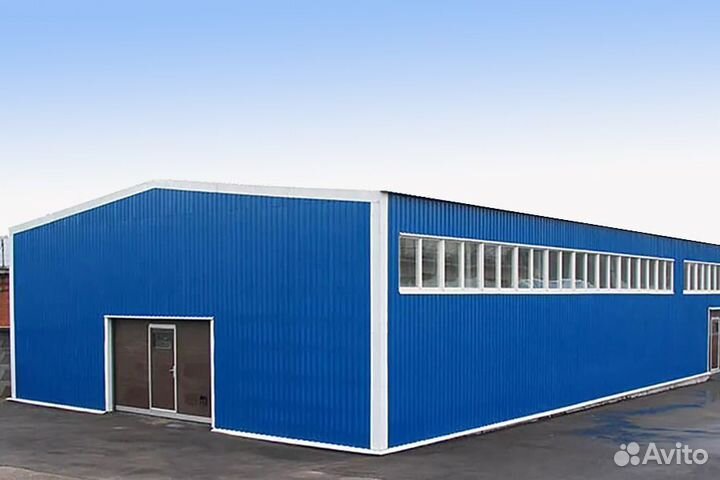 Склады быстровозводимые, ангары, цеха. От производителя