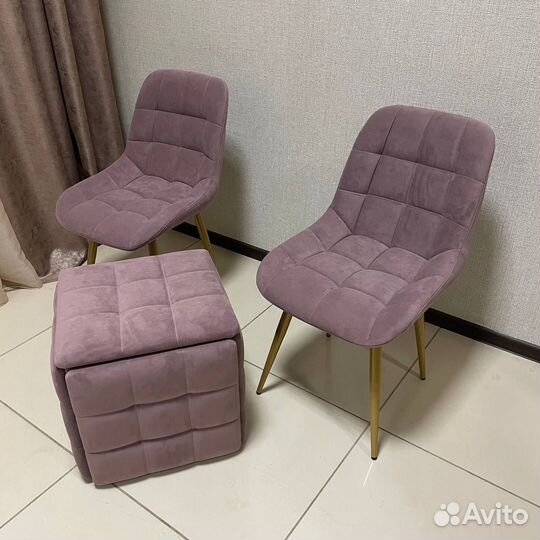Мягкие кухонные стулья 