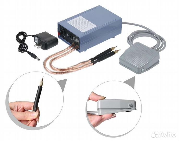 Аппарат для точечной свар. аккумуляторов 18650