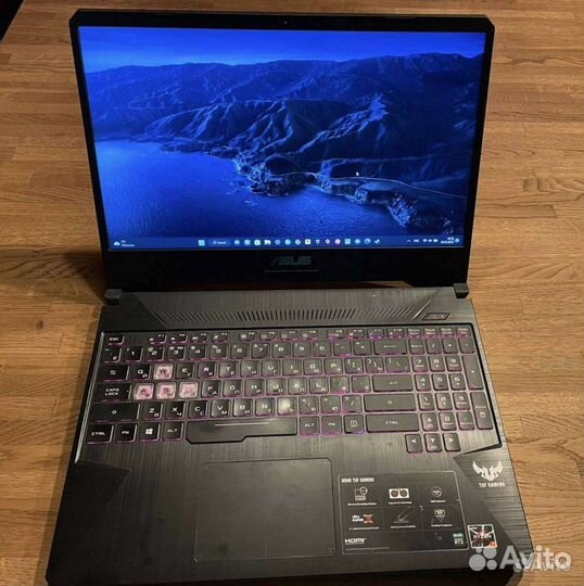 Игровой ноутбук asus tuf gaming fx 505DV