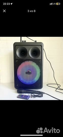 Караоке система портативная новая
