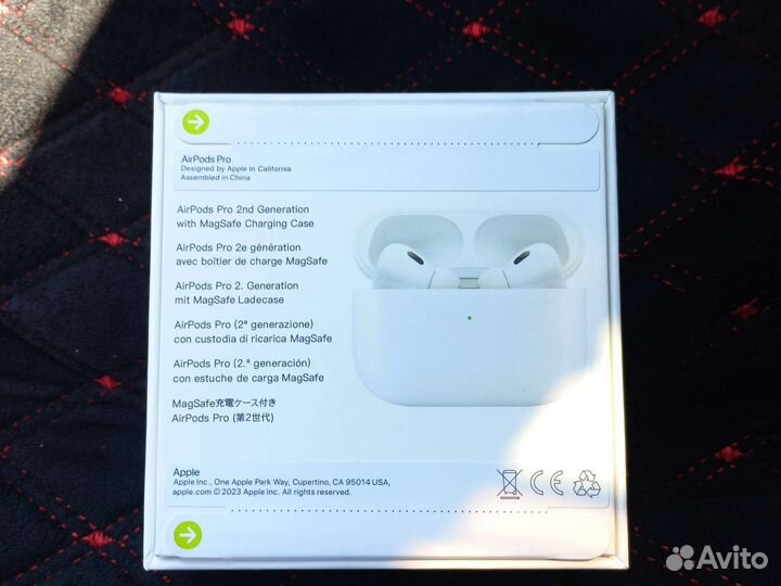 Беспроводные наушники apple airpods pro 2