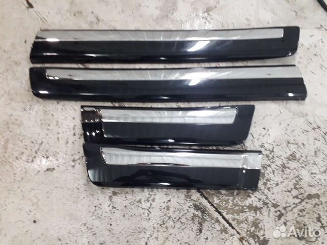Молдинги дверей toyota LC200 2012-2015г.в