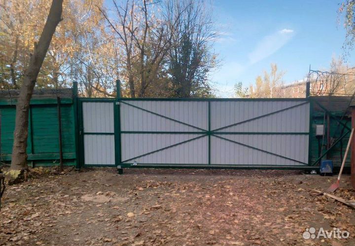 Ворота откатные автоматические