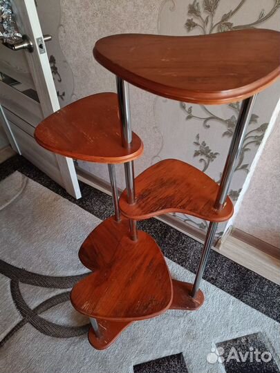 Полка для цветов напольная бу