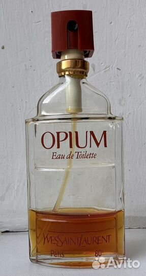 Ysl opium edt 36 мл винтаж остаток 1979