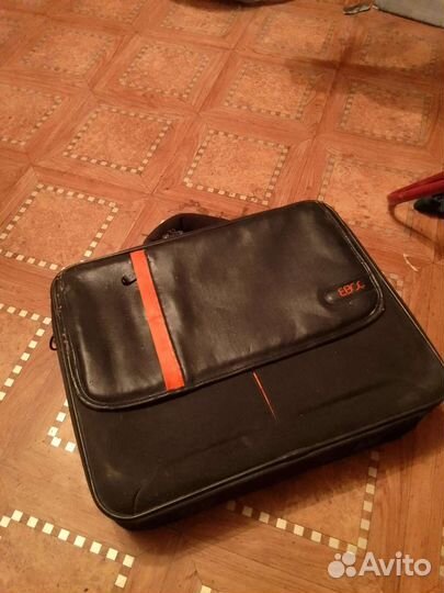 Мужской кожаный портфель бу