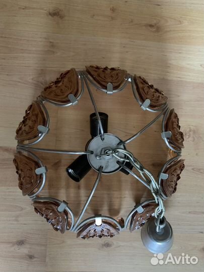 Светильник потолочный подвесной стеклянная