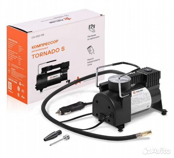 Компрессор для подкачки колес tornado S