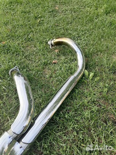 Глушитель Honda shadow