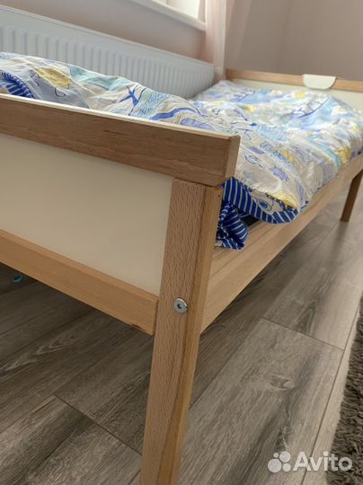 Детская кровать IKEA с матрацем