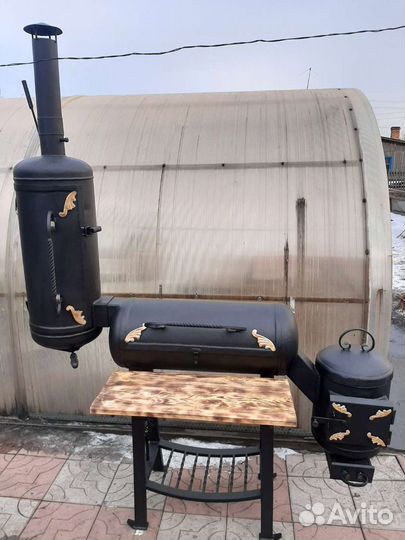 Мангал каптильня печь для казана