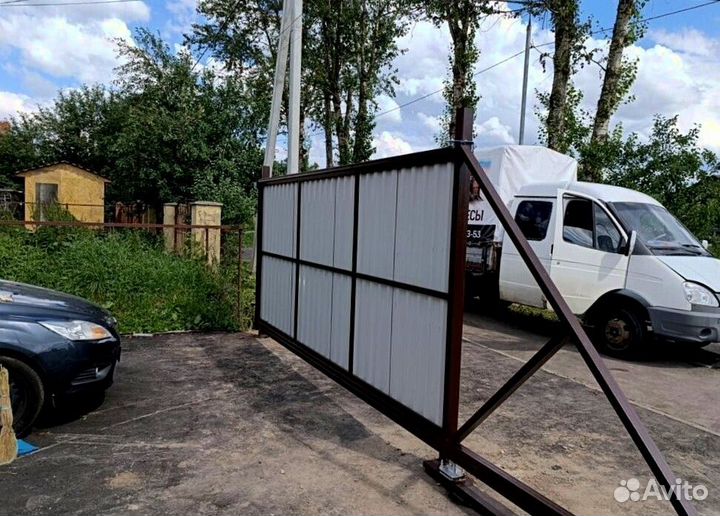 Откатные ворота под ключ