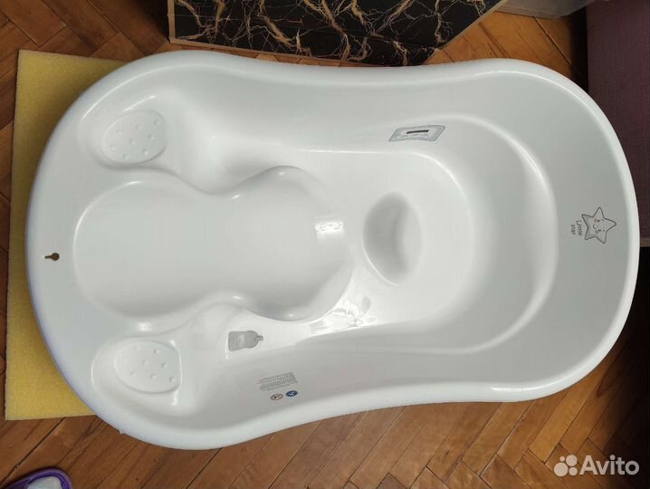 Ванночка для купания со встроенной горкой