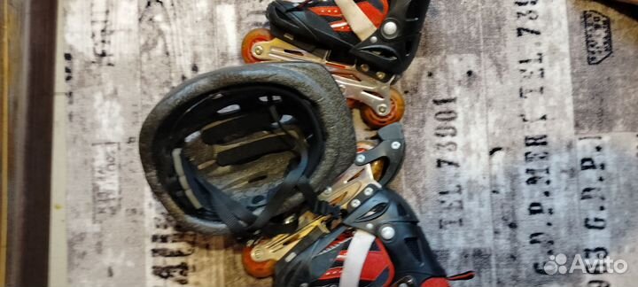 Роликовые коньки детские раздвижные