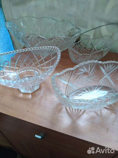 Ваза хрустальная СССР