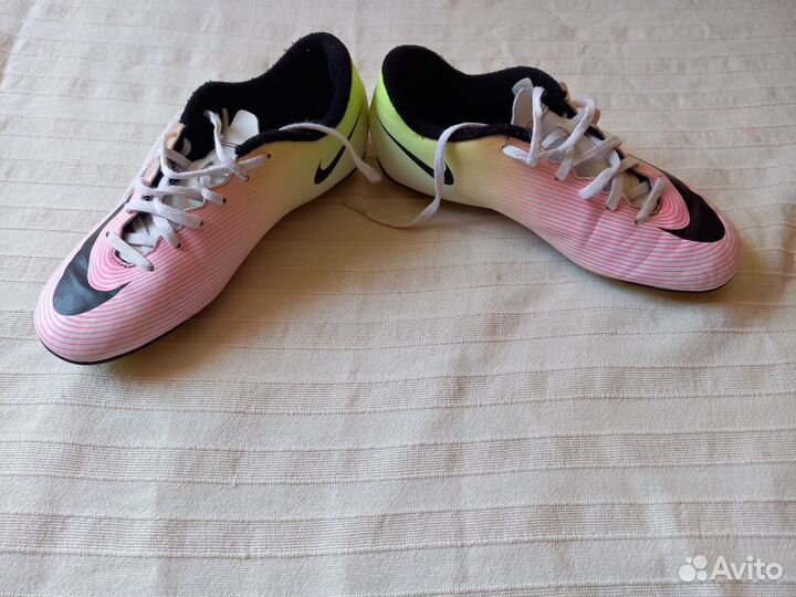 Бутсы nike mercurial 38р