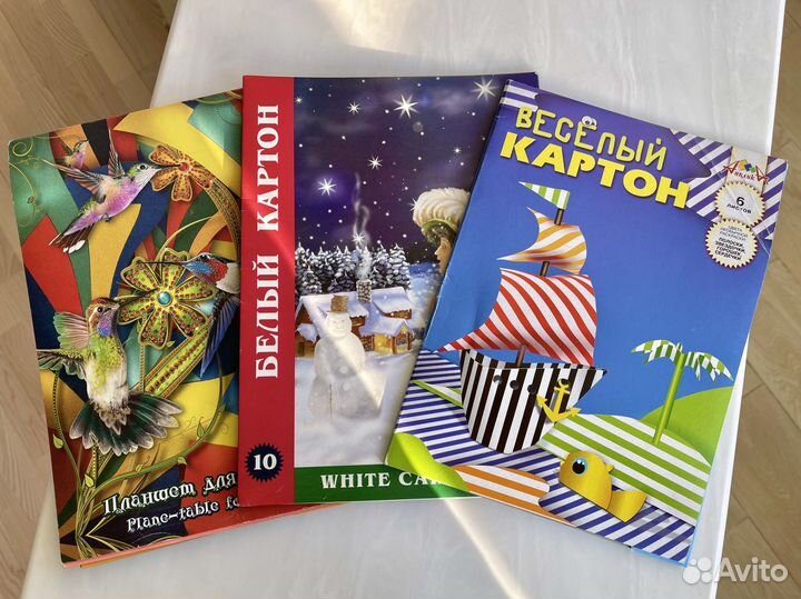 Набор для скрапбукинга: Картон, Карандаши, Декор