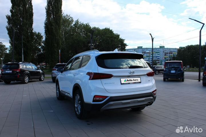 Hyundai Santa Fe 2.0 AT, 2020, 87 420 км