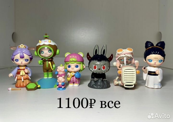 POP mart игрушки в ассортименте