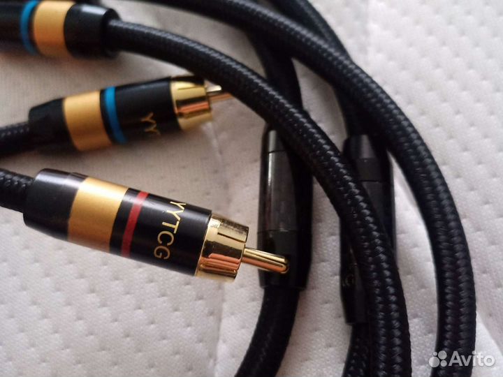 Аудио кабель RCA-RCA 1метр
