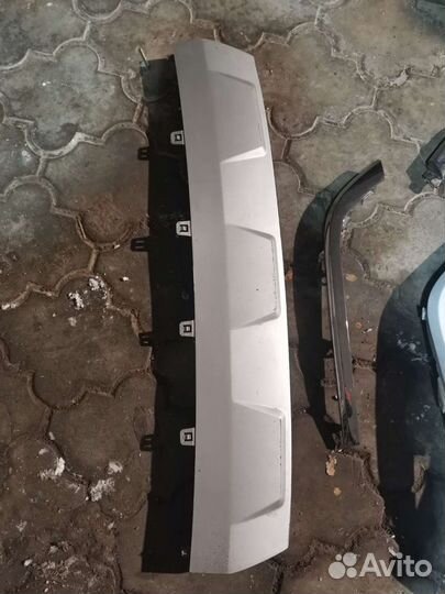 Молдинги переднего бампера лада веста кросс
