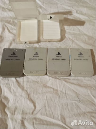 Карты памяти пс1