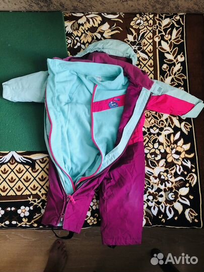 Комбинезон зимний для девочки