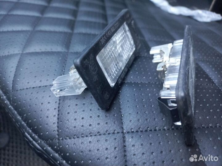 Подсветка номера Scoda Octavia A7