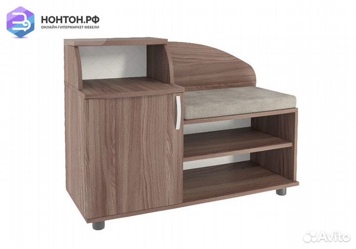 Тумба для обуви Хит ясень шимо темный