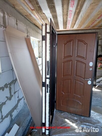 Толстая дверь металлическая с установкой сегодня