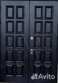 Двустворчатая входная дверь для дома и офиса