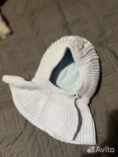 Шапка шлем для мальчика 38-40