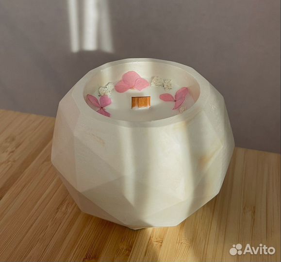 Свеча ароматическая Розовое шампанское