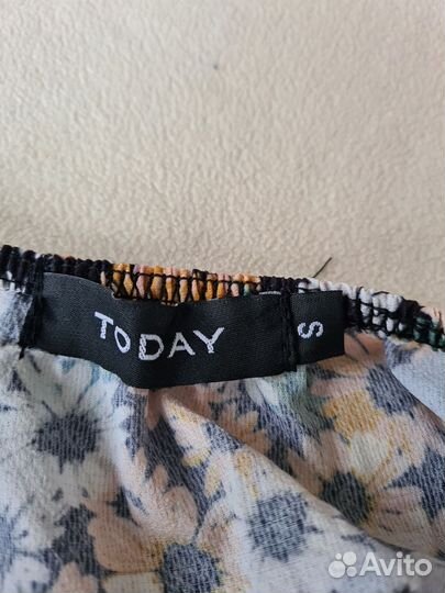 Италия Цветочное платье 42-44