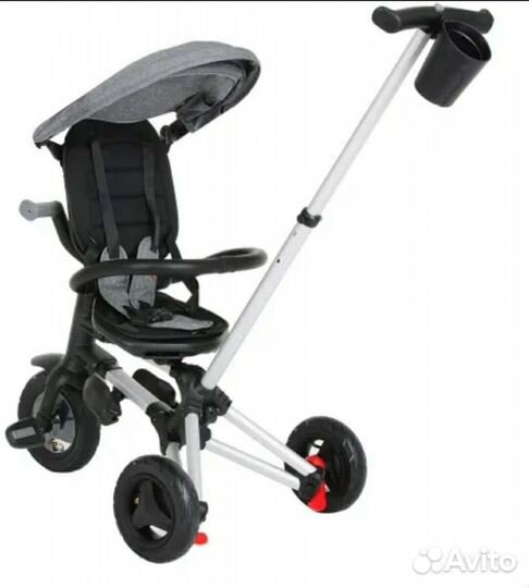 Велосипед трехколесный QPlay nova plus Grey