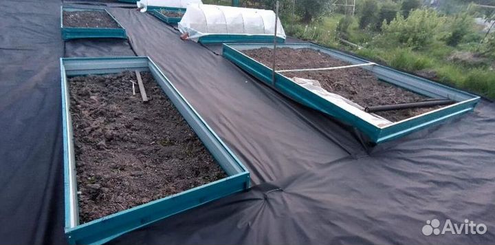 Грядка темно-красная 1м х 2,5м х 22см