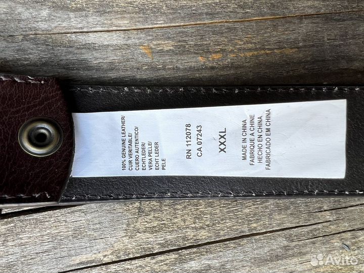 Ремень новый g-unit кожаный