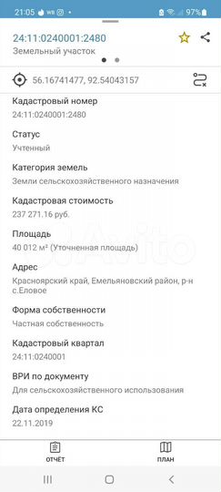 Участок 4 га (СНТ, ДНП)