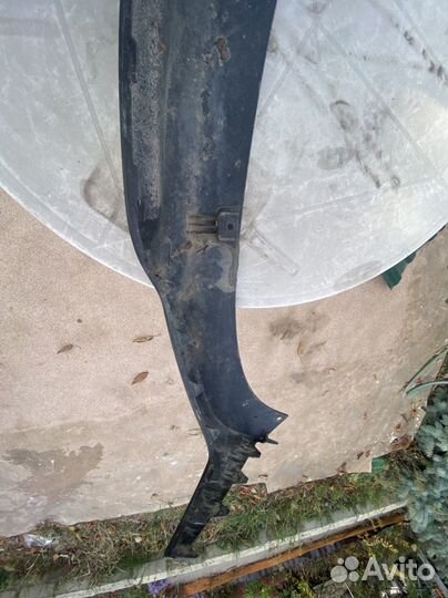 Hyundai solaris 2017 губа Заднего бампера