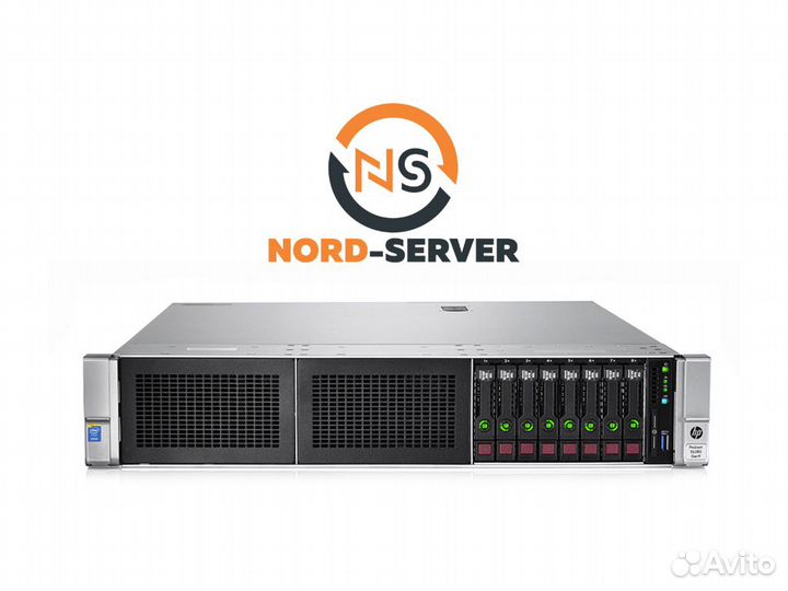 Сервер HP DL380 Gen9 8SFF E5-2620 v3 16GB