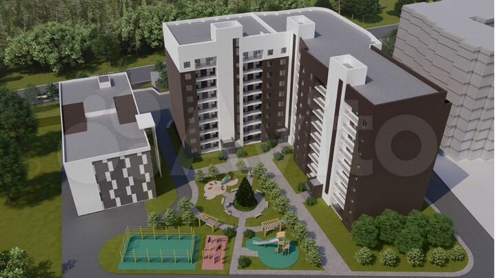 3-к. квартира, 96,1 м², 2/9 эт.