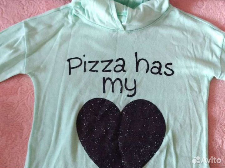 Вещи пакетом на девочку 8-10 лет за 1000