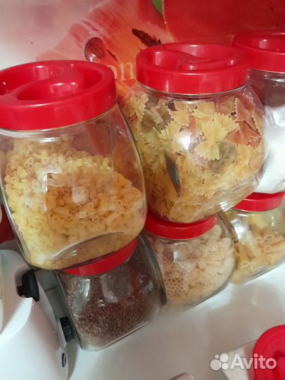 Банки Икеа большие 1.8 л. 8 шт