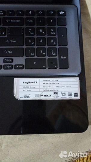 Ноутбук packard bell