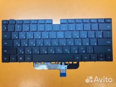 Клавиатура для ноутбука Honor HBL-W29 с подсветкой