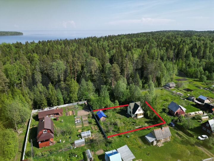 Дача 66,8 м² на участке 6 сот.