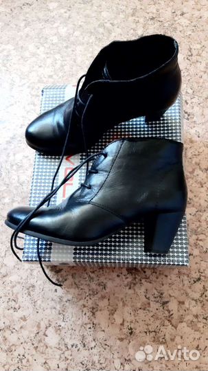 Ботильоны натуральная кожа 39