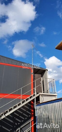 Мастер по установке тв антенн. Укладка кабеля