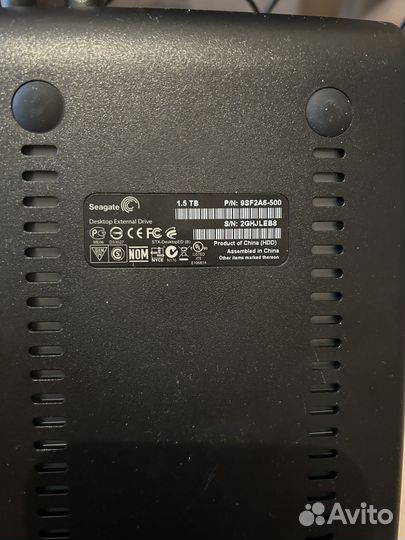 Внешний диск Seagate external DD 1.5tb